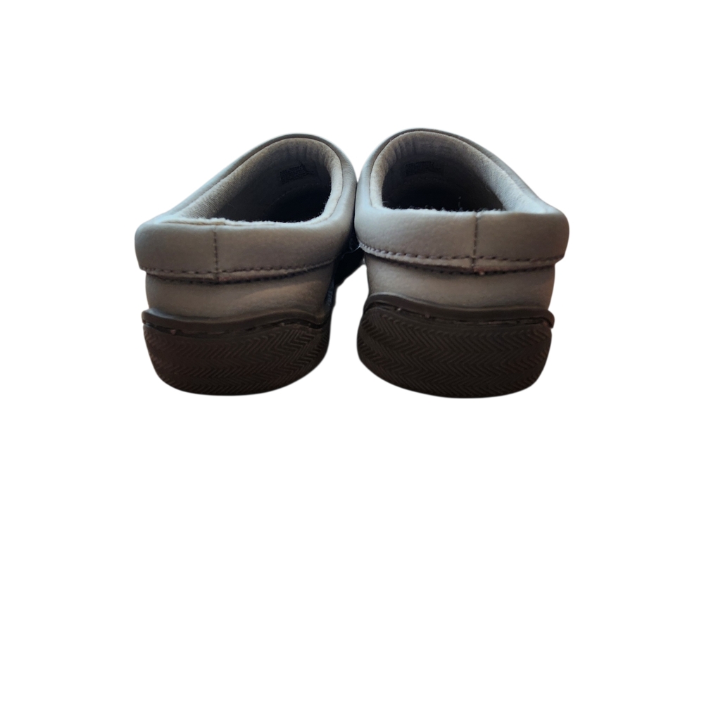 My Slippers Leather Upper Women's Size 9 Gray Indoor/Outdoor Sole - Picture 5 of 5